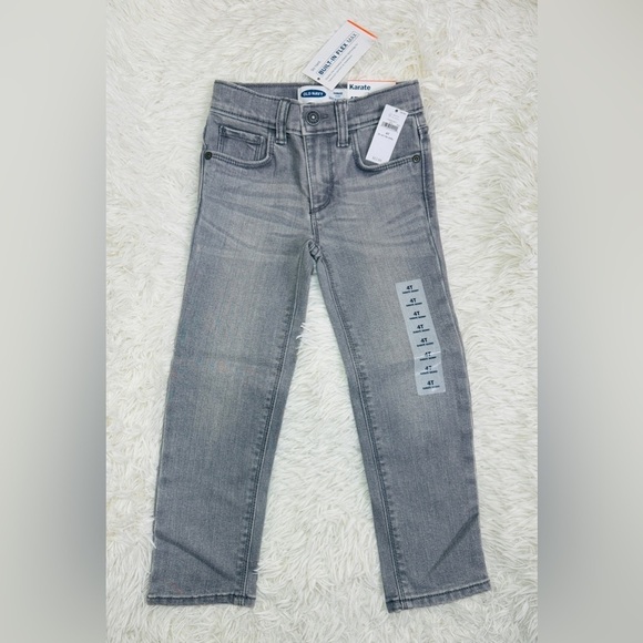 Old Navy Other - NEW WITH TAG OLD NAVY BOY Karate Skinny Gray Jeans size 4T